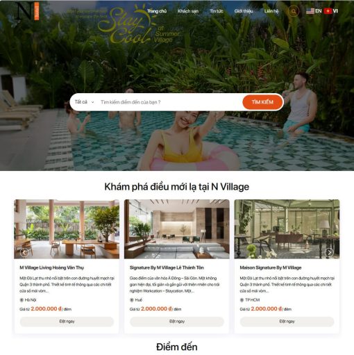 Theme wordpress du lịch 28 - Đặt phòng khách sạn