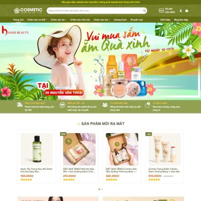 Theme wordpress mỹ phẩm 18