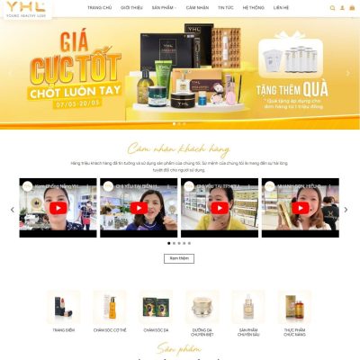 Theme wordpress mỹ phẩm 24