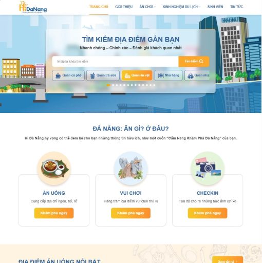 Theme wordpress review du lịch
