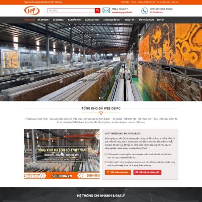 Theme wordpress đá granite, gạch men, đá ốp