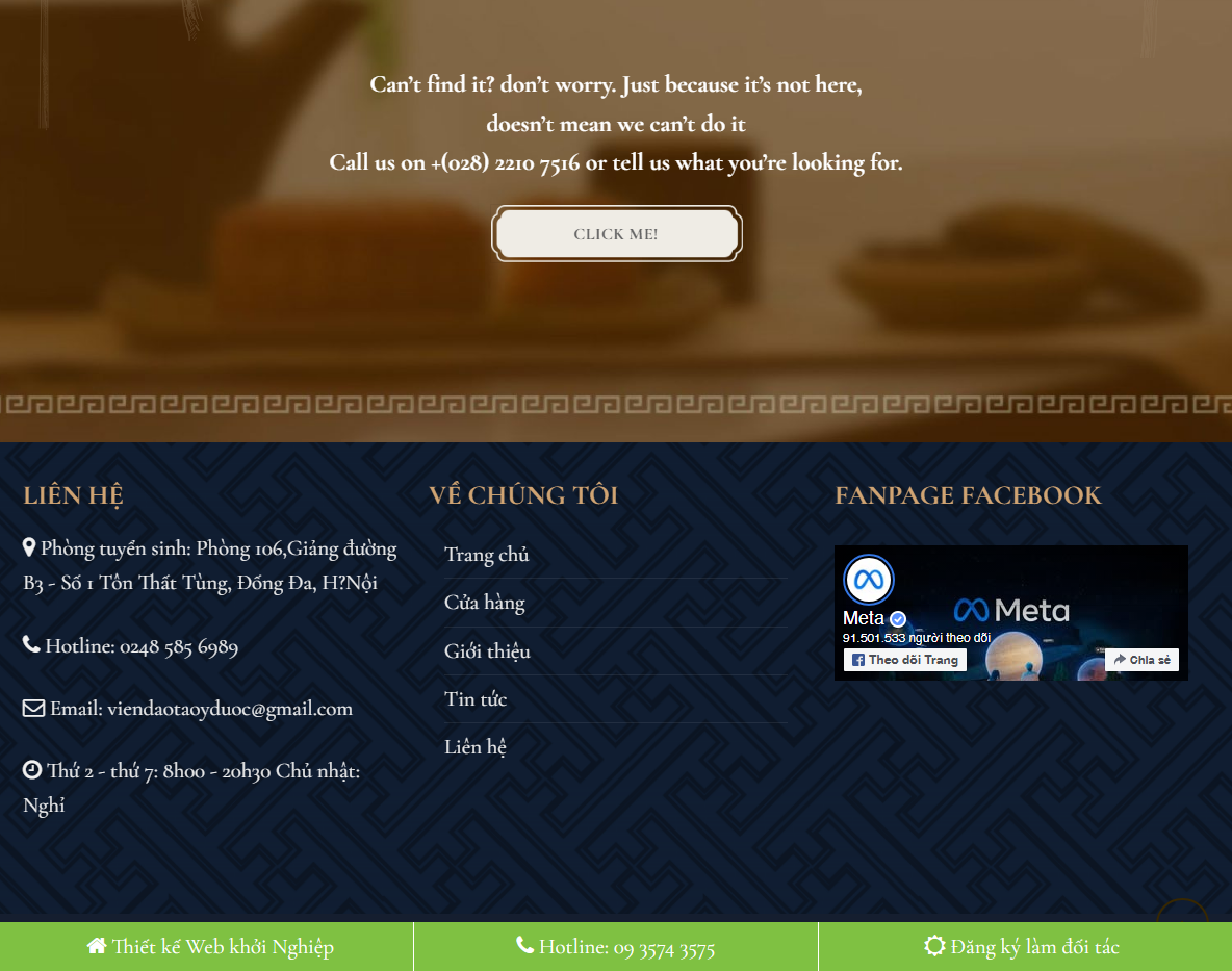 Tính năng theme wordpress bán gốm sứ