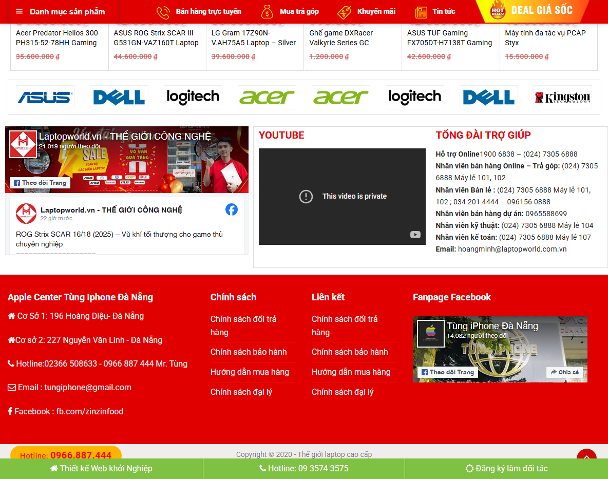 Tính năng quản lý Theme WordPress bán máy tính 03