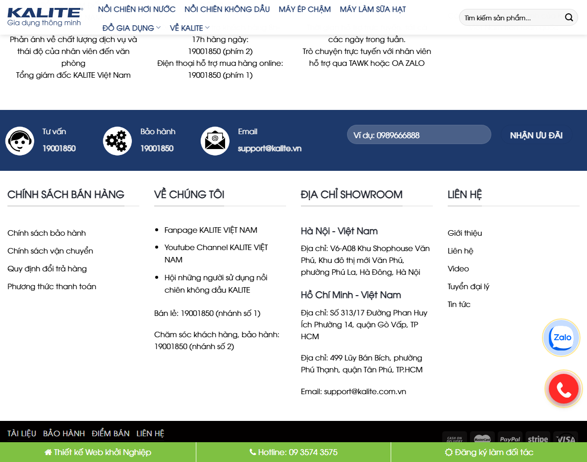 Tính năng quản lý theme WordPress bán nồi chiên không dầu