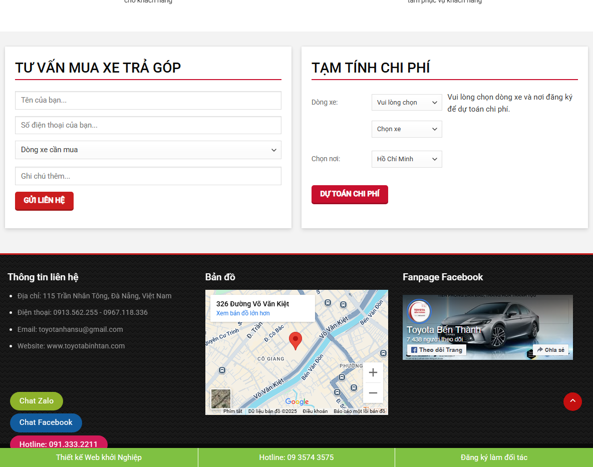 Giao diện responsive Theme WordPress Toyota 01
