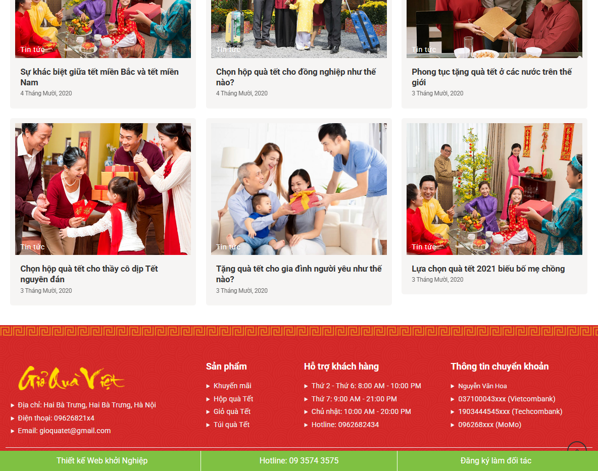 Tính năng quản lý đơn hàng của theme