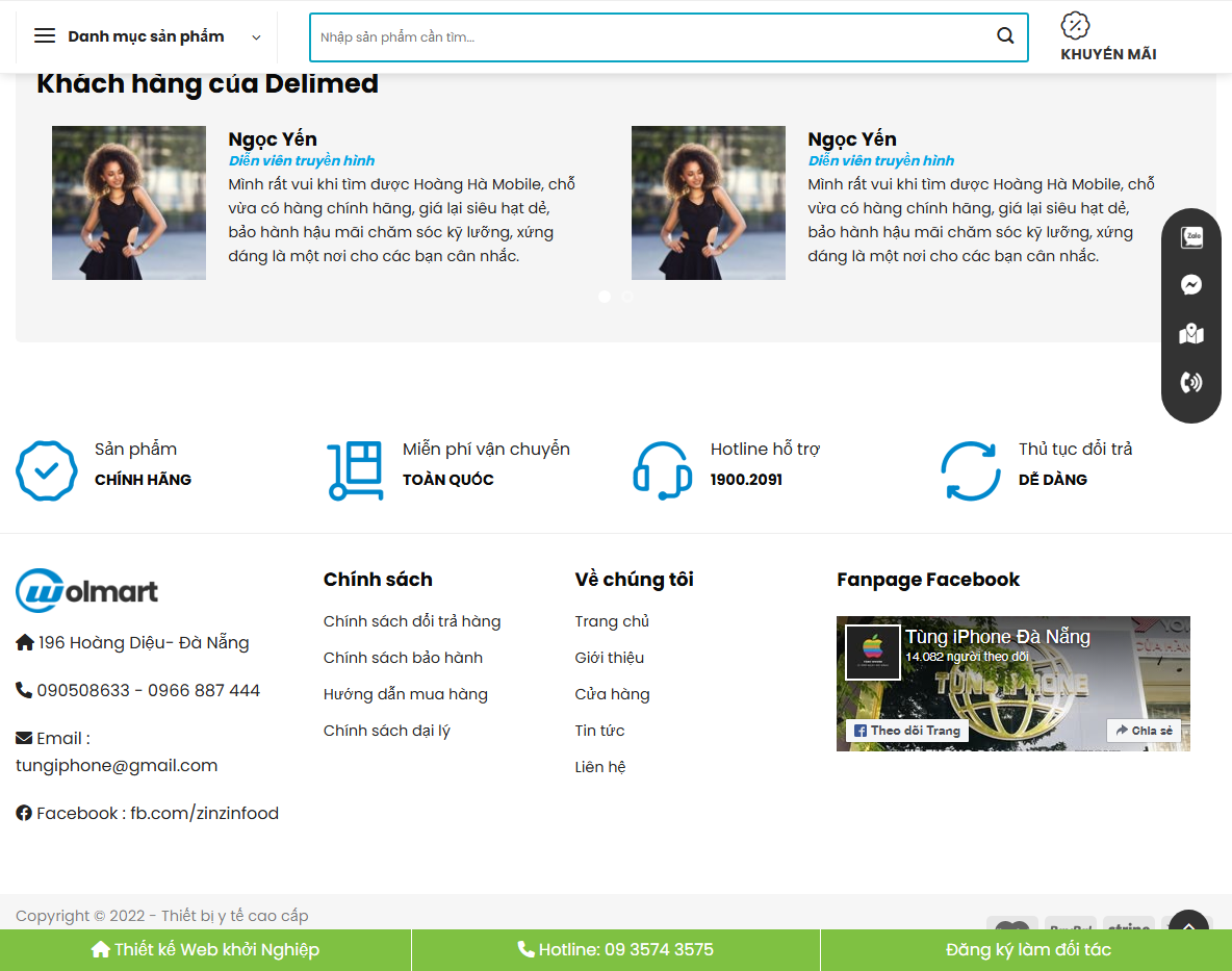Theme WordPress bán sản phẩm công nghệ - Trang chi tiết sản phẩm