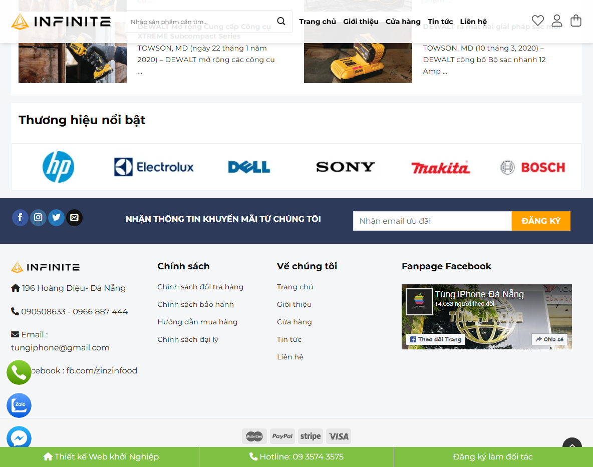 Tính năng quản lý theme wordpress điện cơ