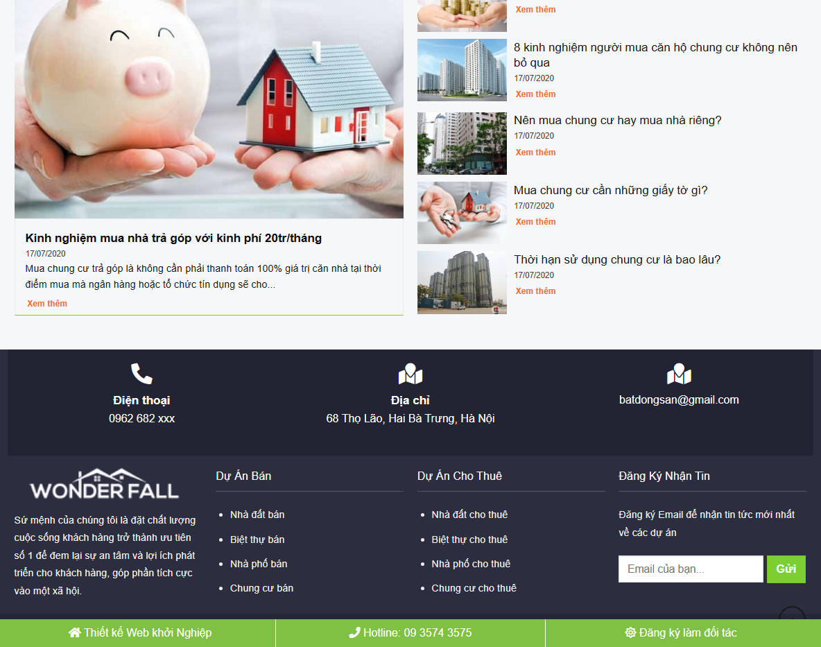 Tính năng Theme WordPress bất động sản 48