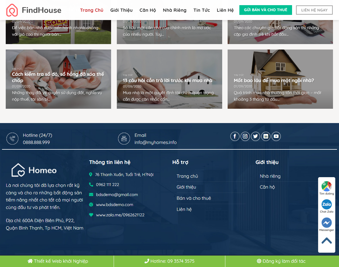 Tính năng Theme WordPress Bất Động Sản 52
