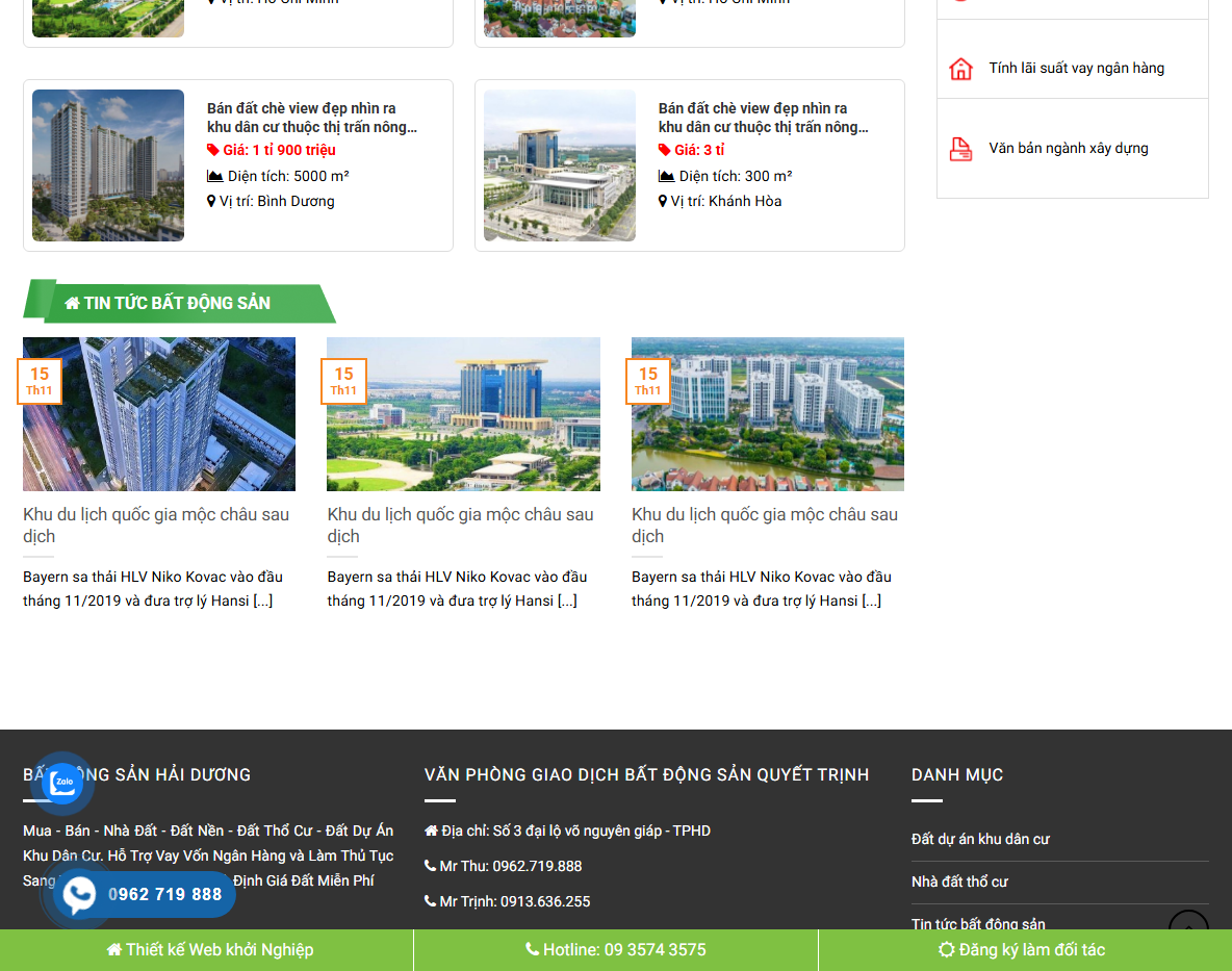 Giao diện quản trị Theme WordPress bất động sản 55