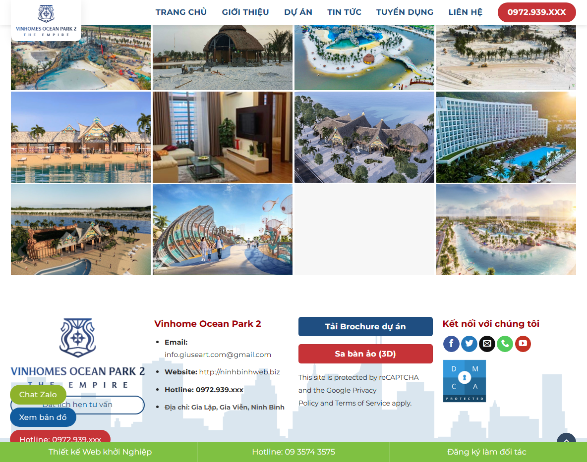 Giao diện responsive Theme WordPress bất động sản 57