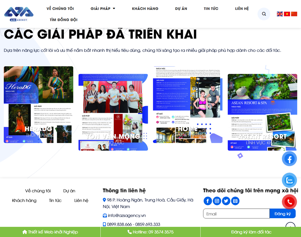Tính năng Theme WordPress Marketing