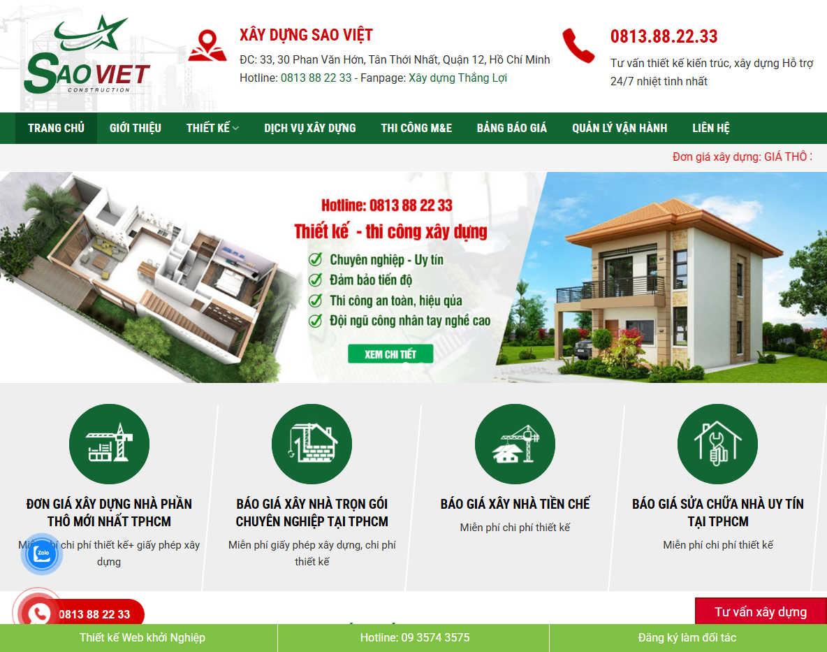 Giao diện Theme WordPress công ty thiết kế 02