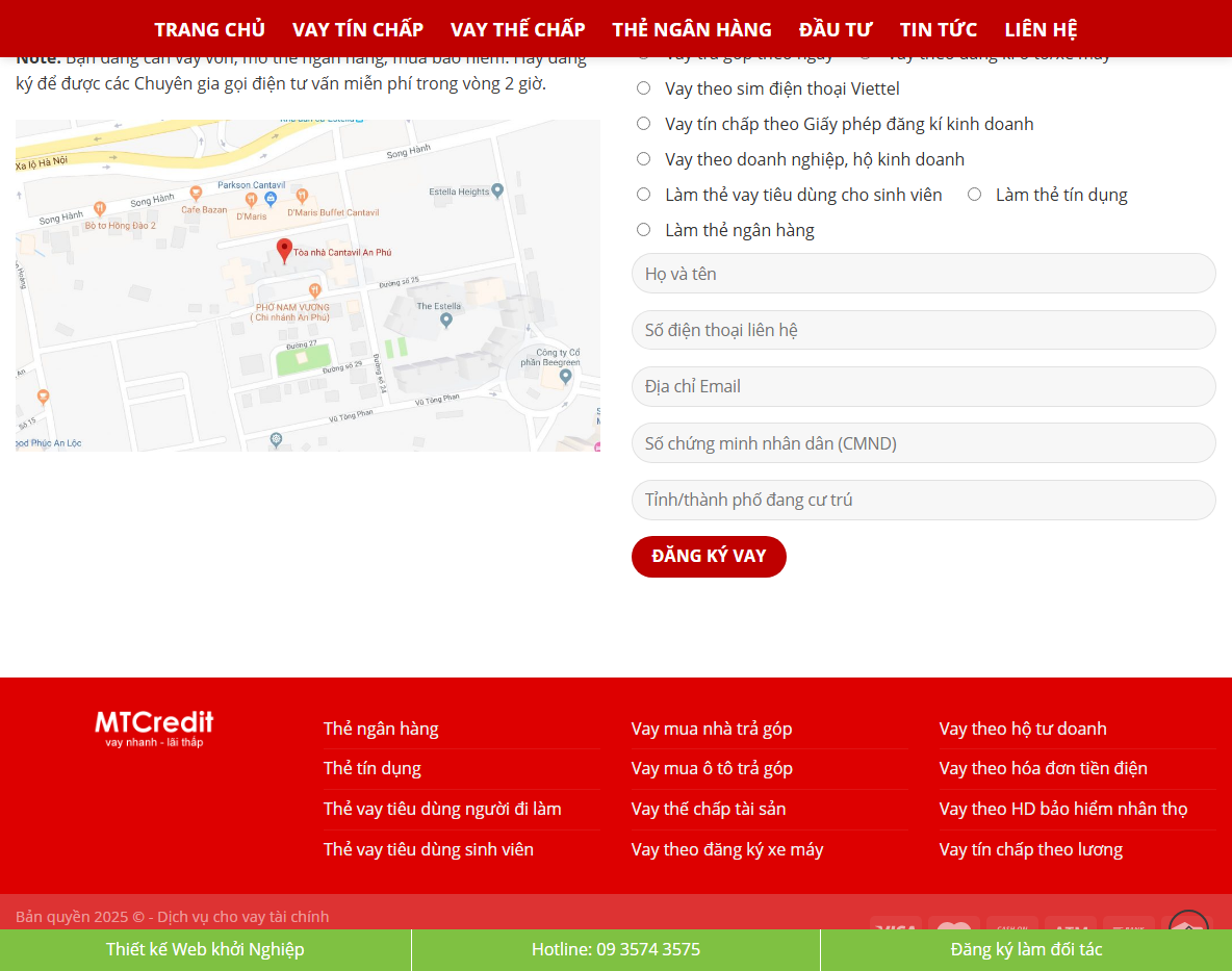 Tính năng theme WordPress tài chính