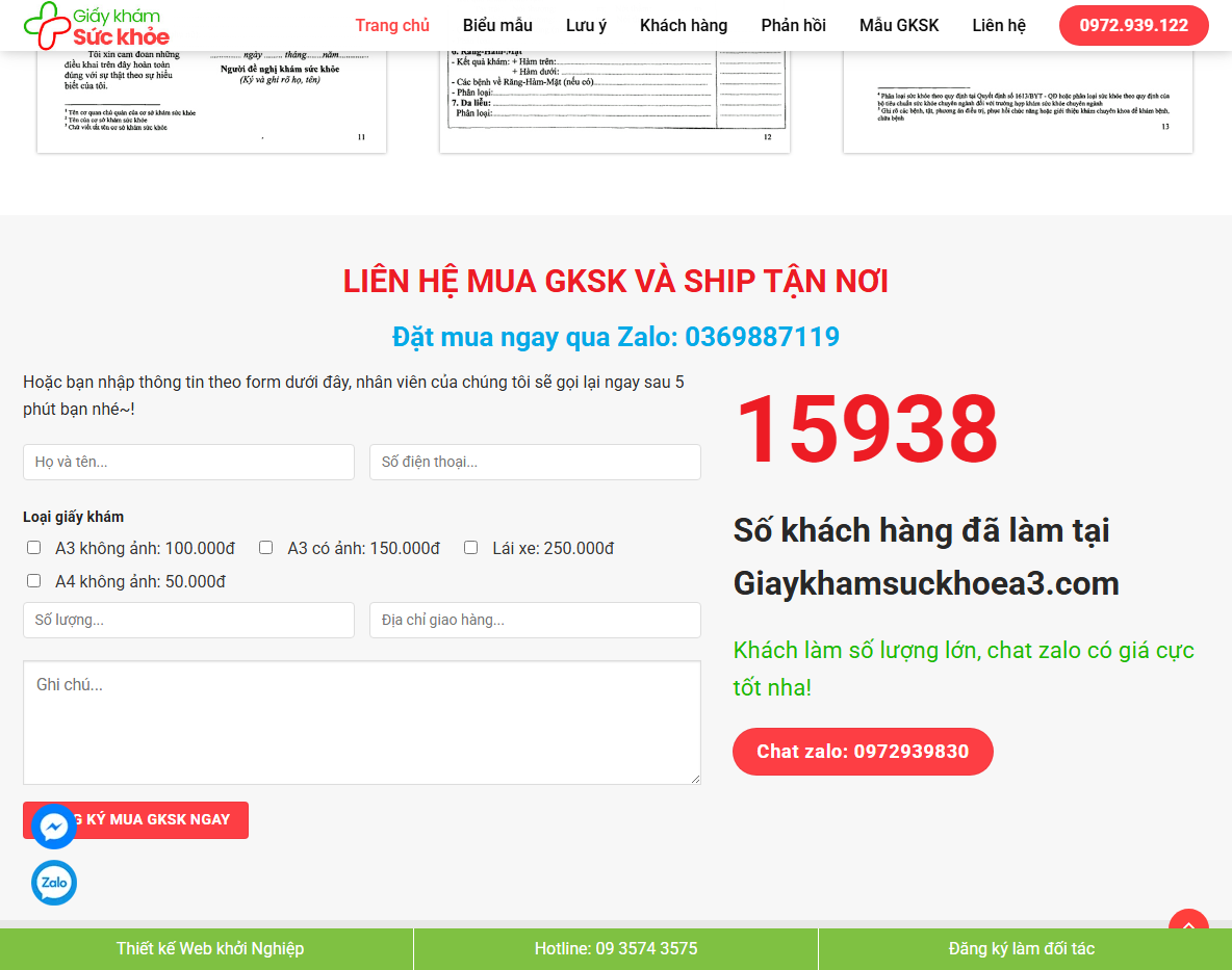 Tính năng theme wordpress phòng khám