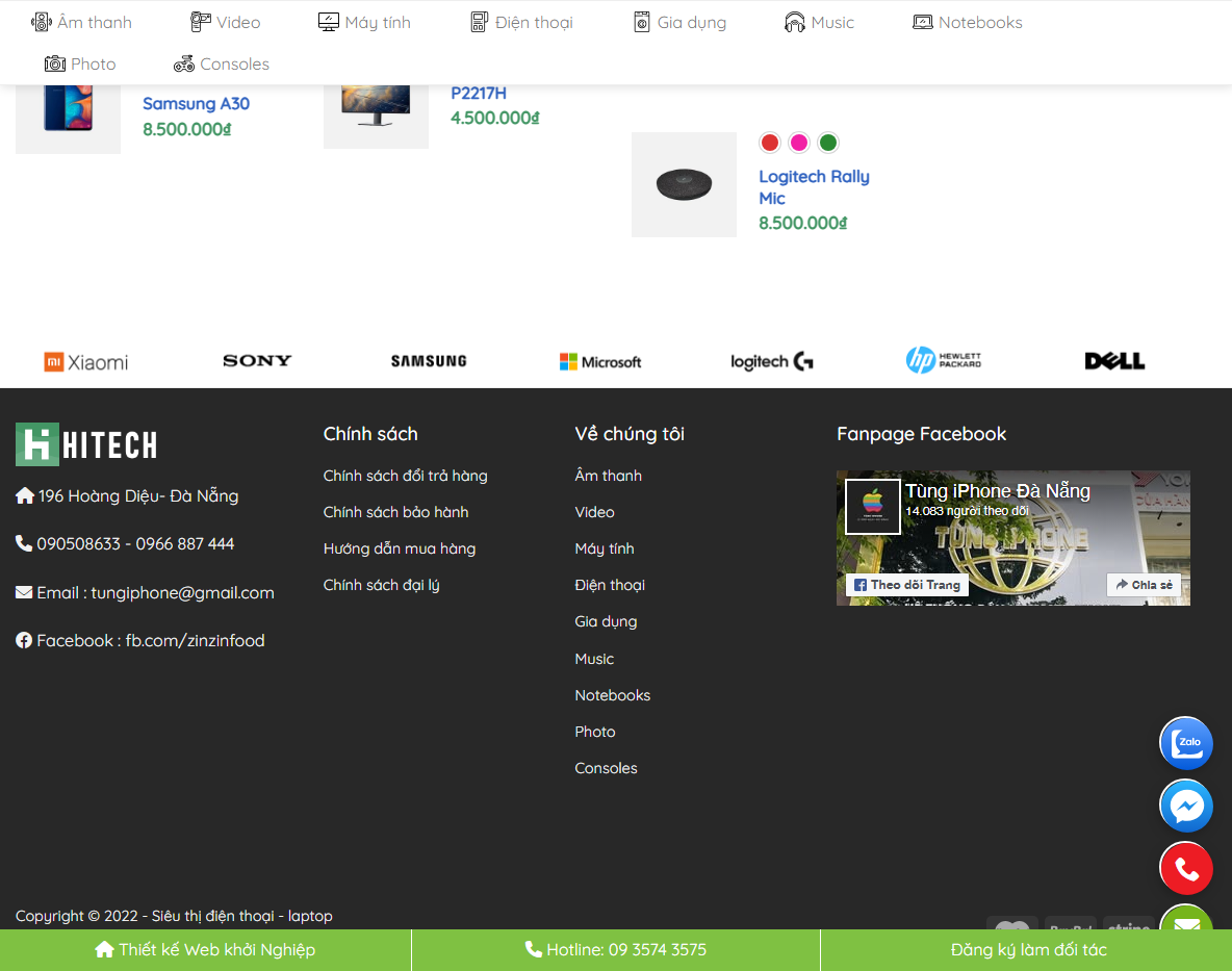 Tính năng Theme WordPress đồ công nghệ 02