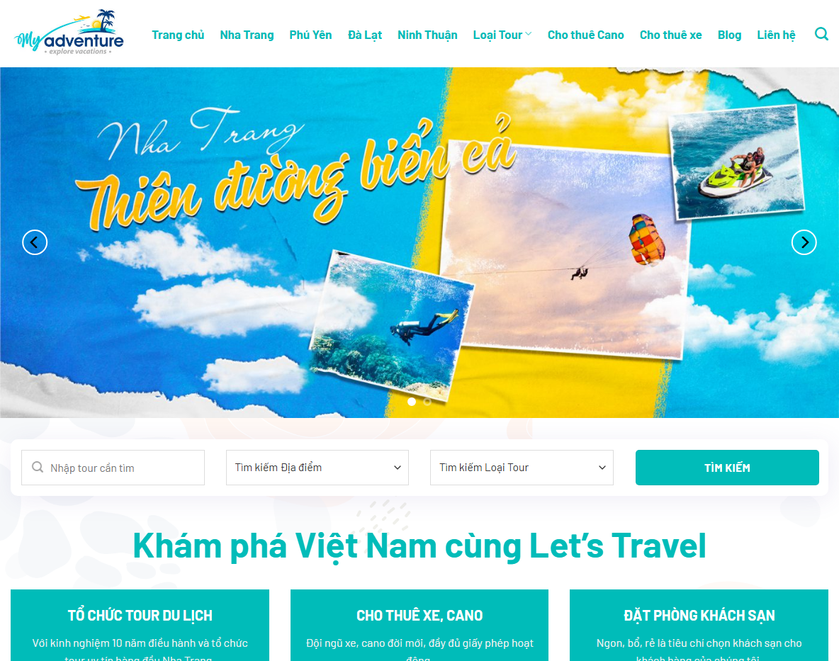 Giao diện Theme WordPress du lịch 18