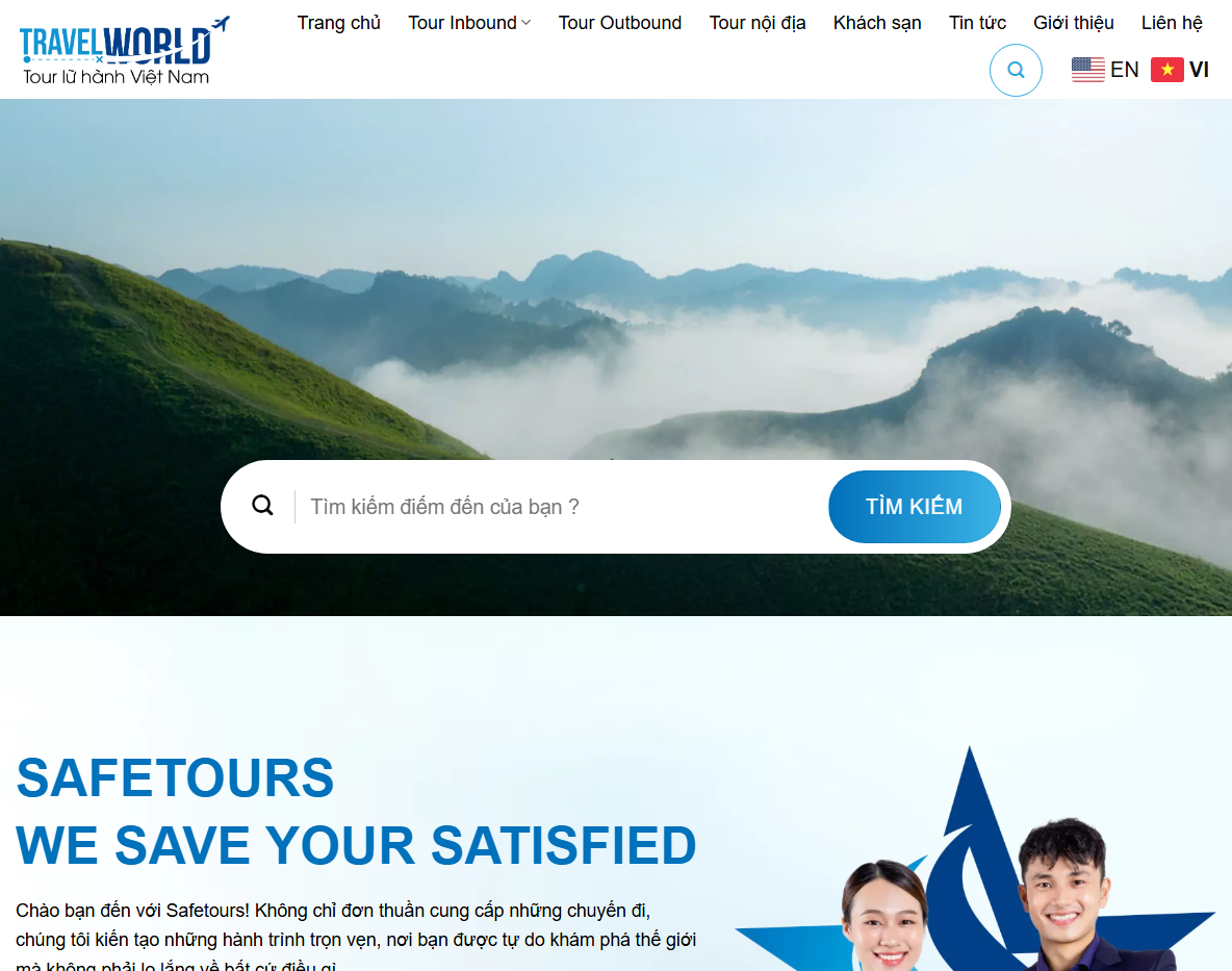 Giao diện Theme WordPress du lịch cao cấp 026