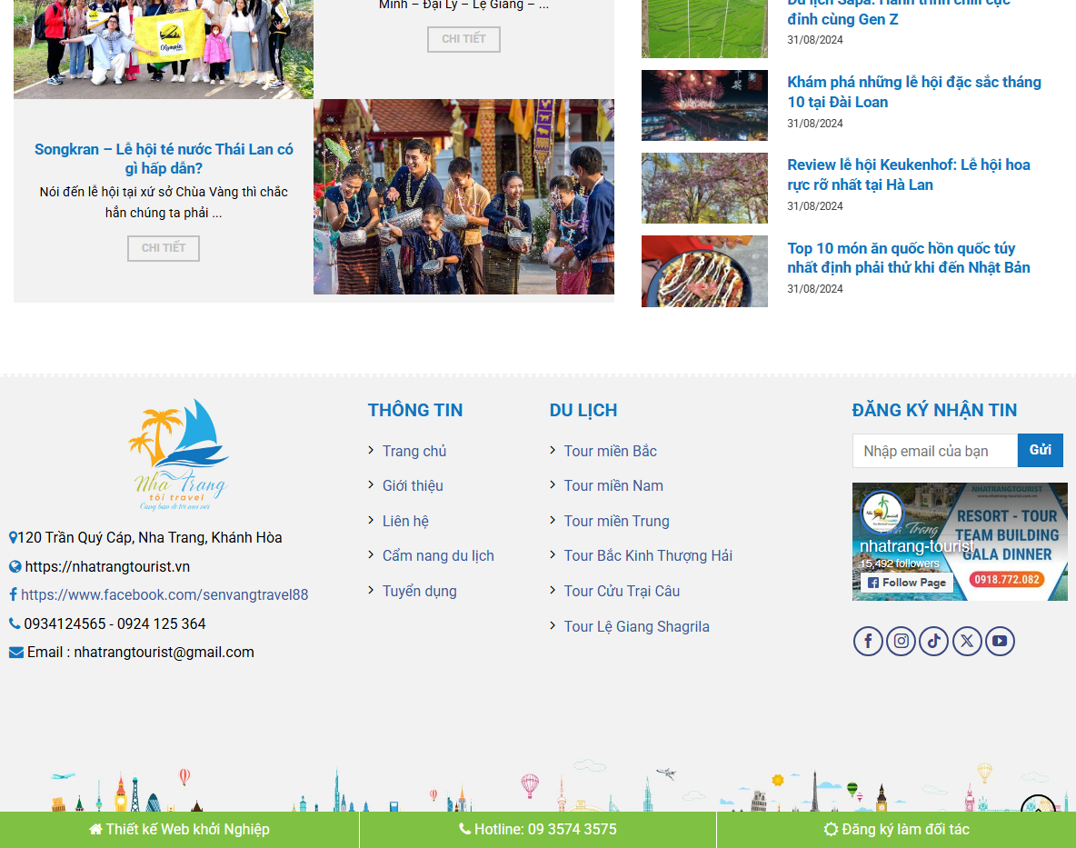 Tính năng Theme WordPress du lịch cao cấp 25