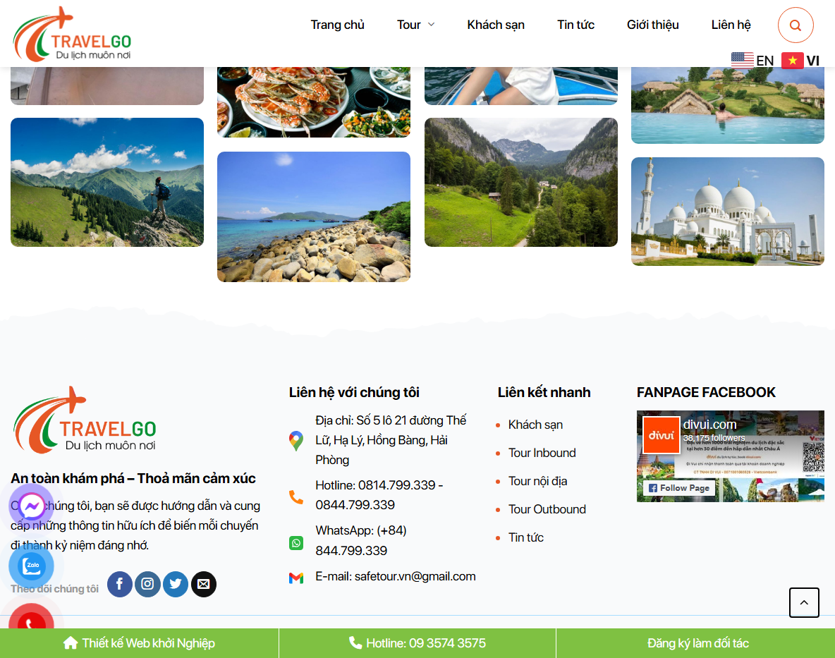 Tính năng Theme WordPress du lịch cao cấp 27