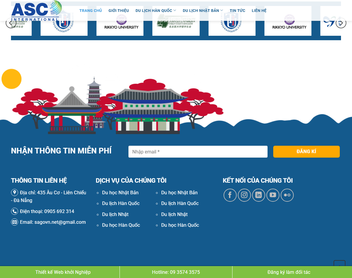 Tính năng Theme WordPress Flatsome Du Học