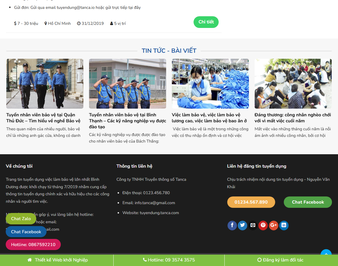 Tính năng quản lý Theme WordPress Flatsome tuyển dụng