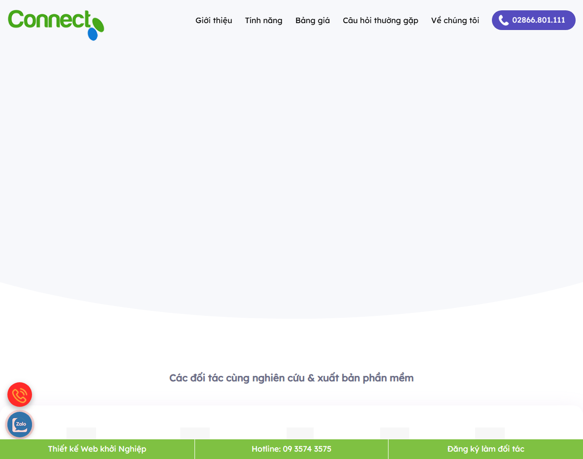 Theme WordPress landing page bán phần mềm