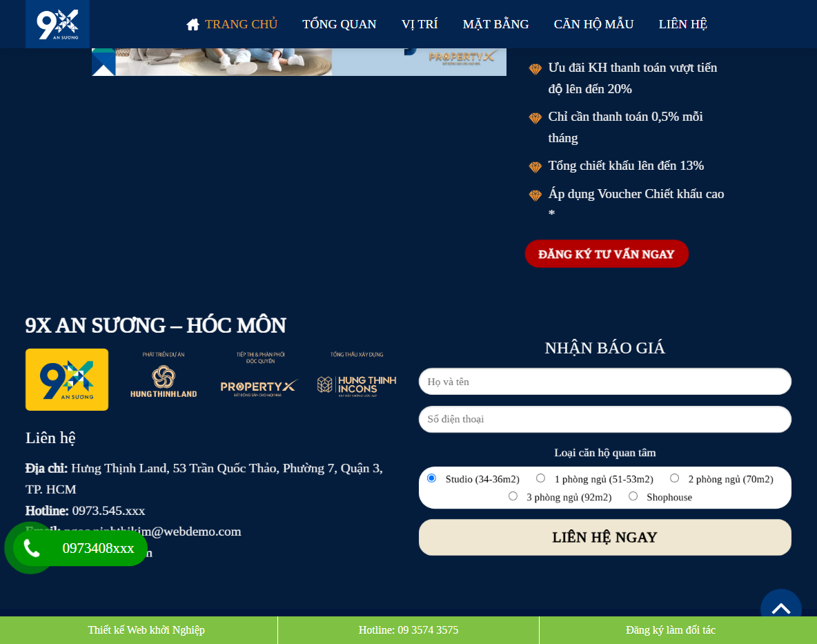 Demo Theme WordPress Landing Page Bất Động Sản 65