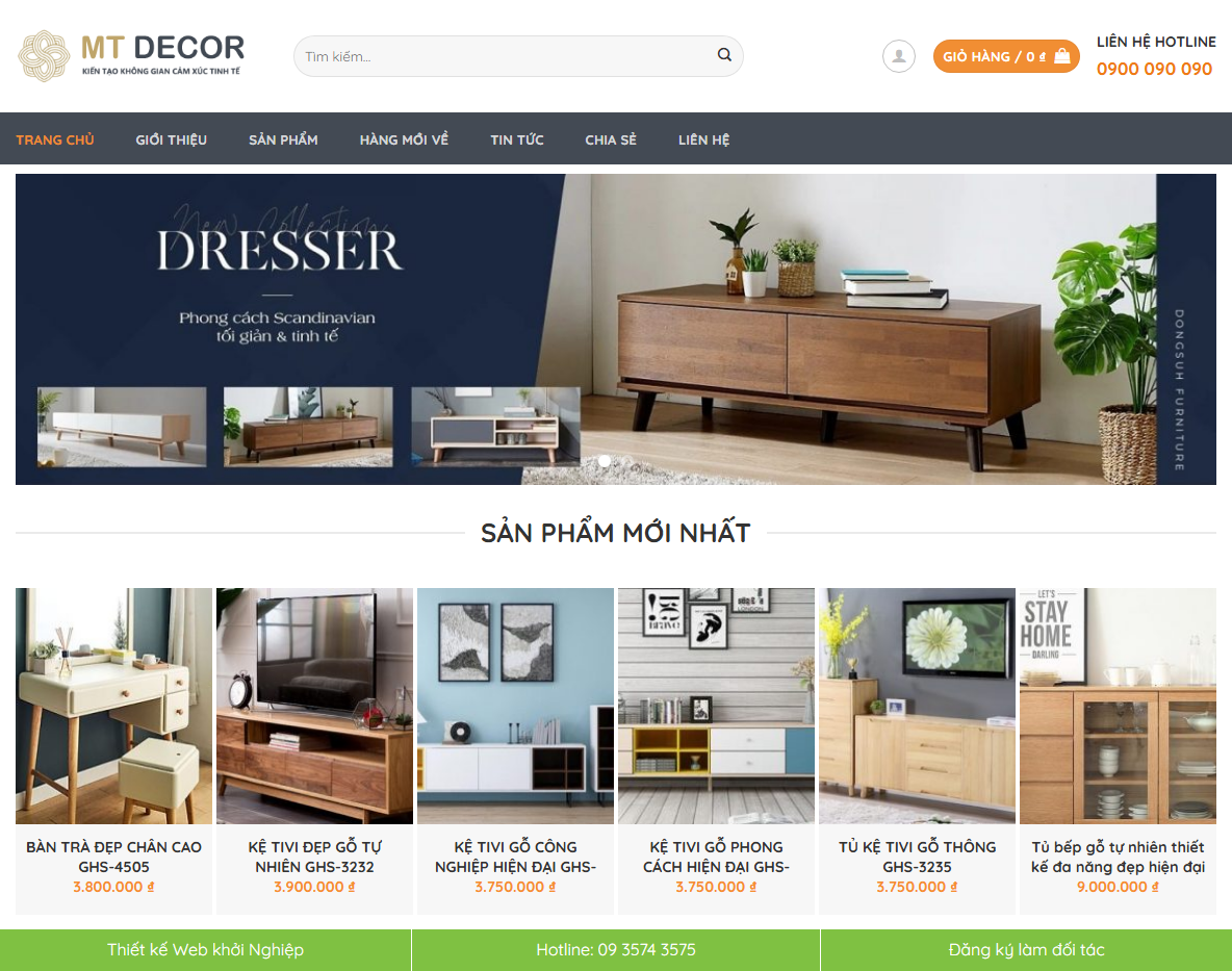Giao diện Theme WordPress nội thất 16