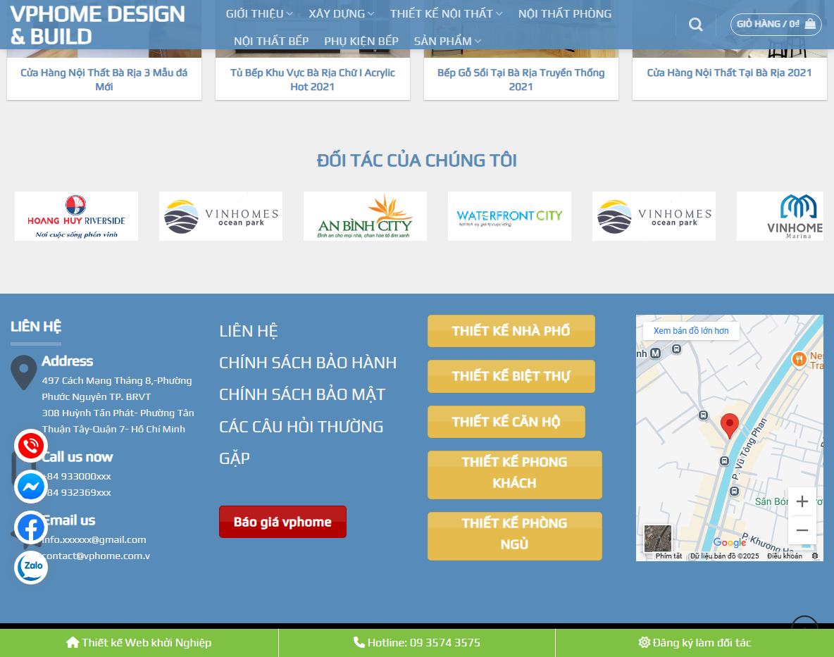 Giao diện trang sản phẩm Theme WordPress nội thất 29