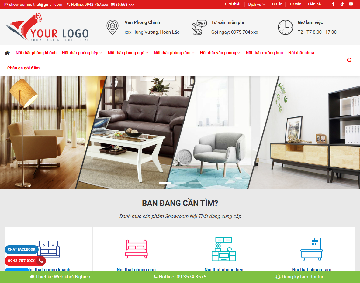 Giao diện Theme WordPress nội thất 36