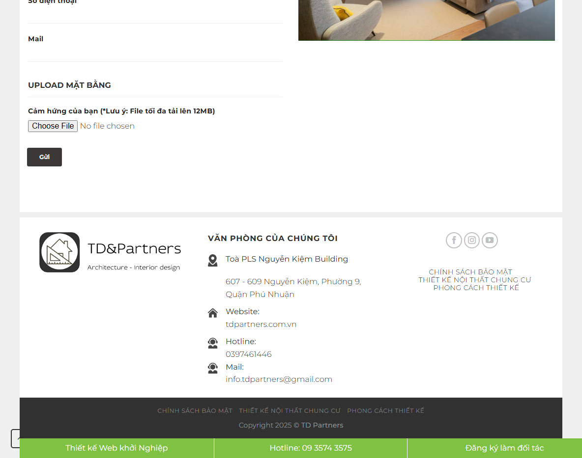Giao diện trang sản phẩm Theme WordPress nội thất 41