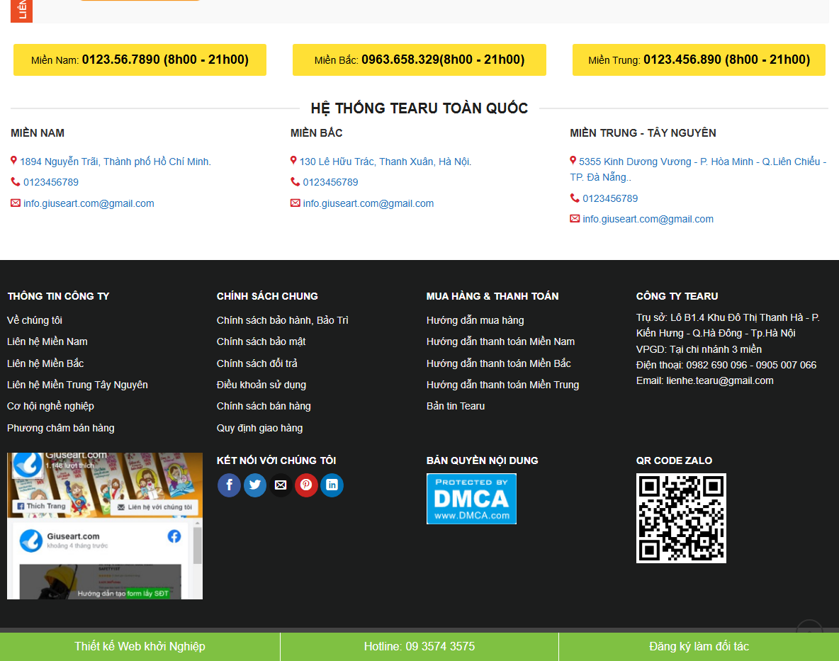 Trang quản trị theme wordpress shop phụ kiện ô tô
