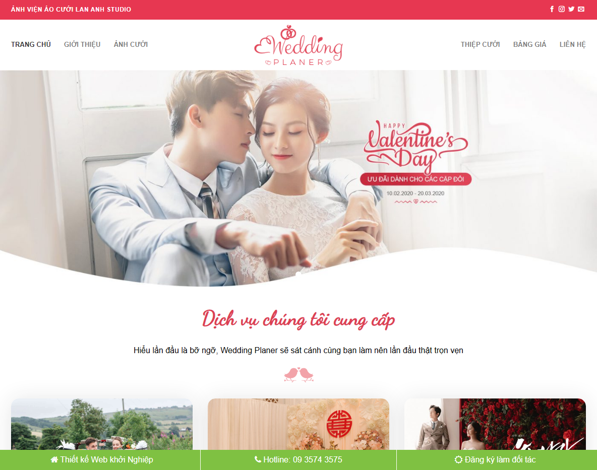 Giao diện Theme WordPress Studio 01