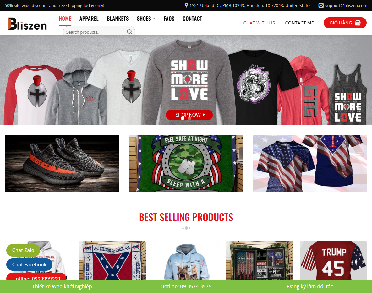 Giao diện Theme WordPress Thời Trang 15 Pod