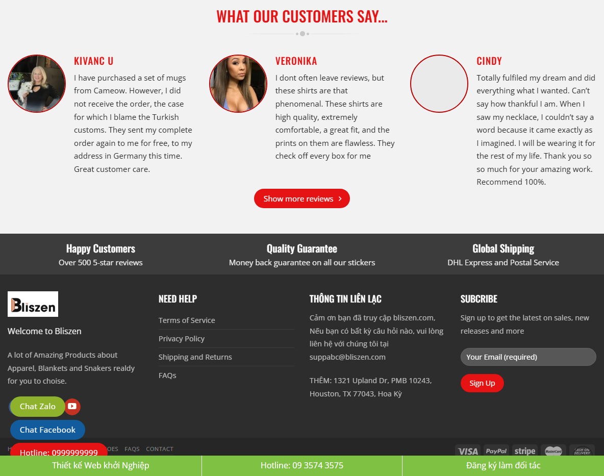 Panel quản trị Theme WordPress Thời Trang 15 Pod