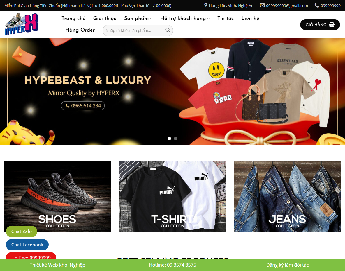 Giao diện Theme WordPress thời trang 17