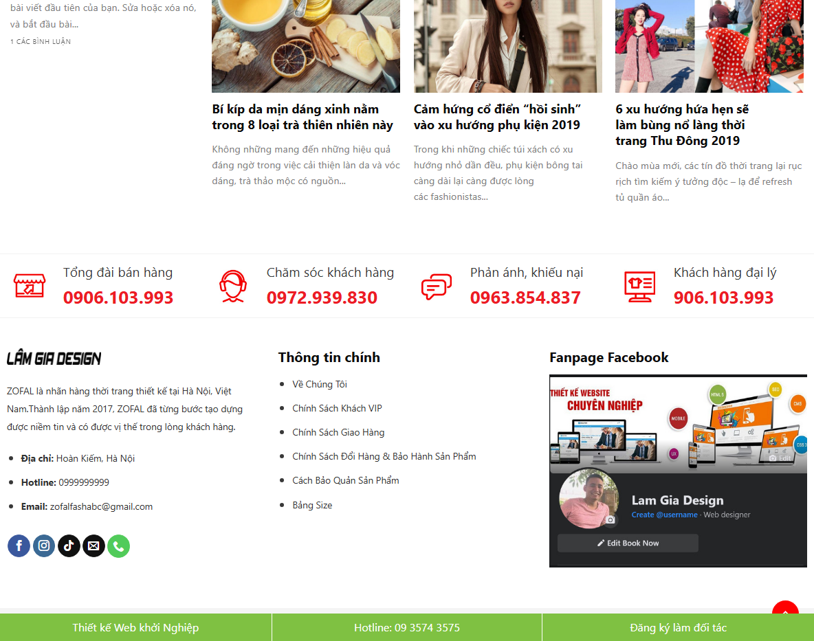 Tính năng Theme WordPress thời trang 18