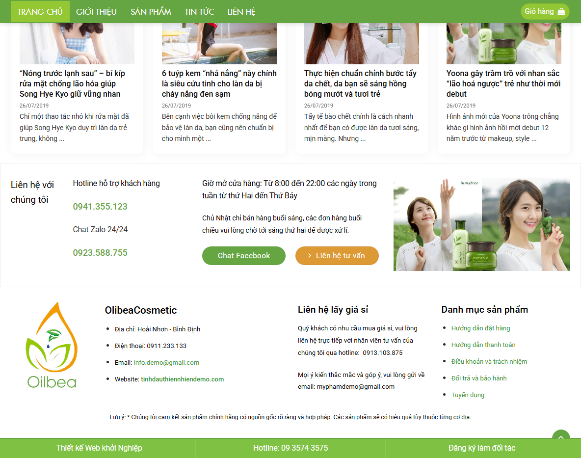 Giao diện quản trị Theme WordPress thực phẩm chức năng 8