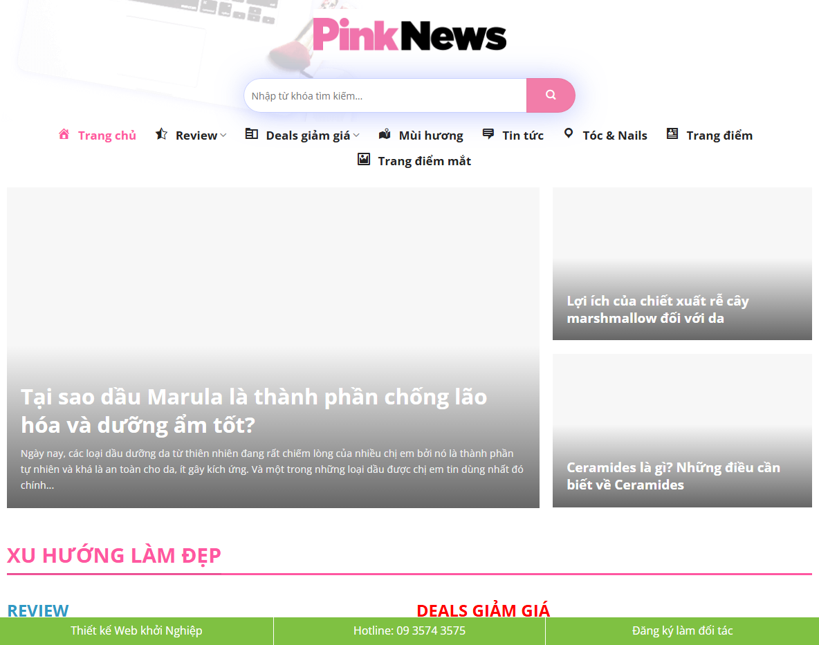 Giao diện Theme WordPress tin tức 014