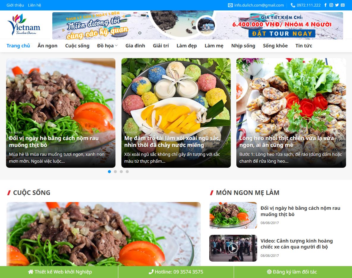 Giao diện Theme WordPress tin tức 17