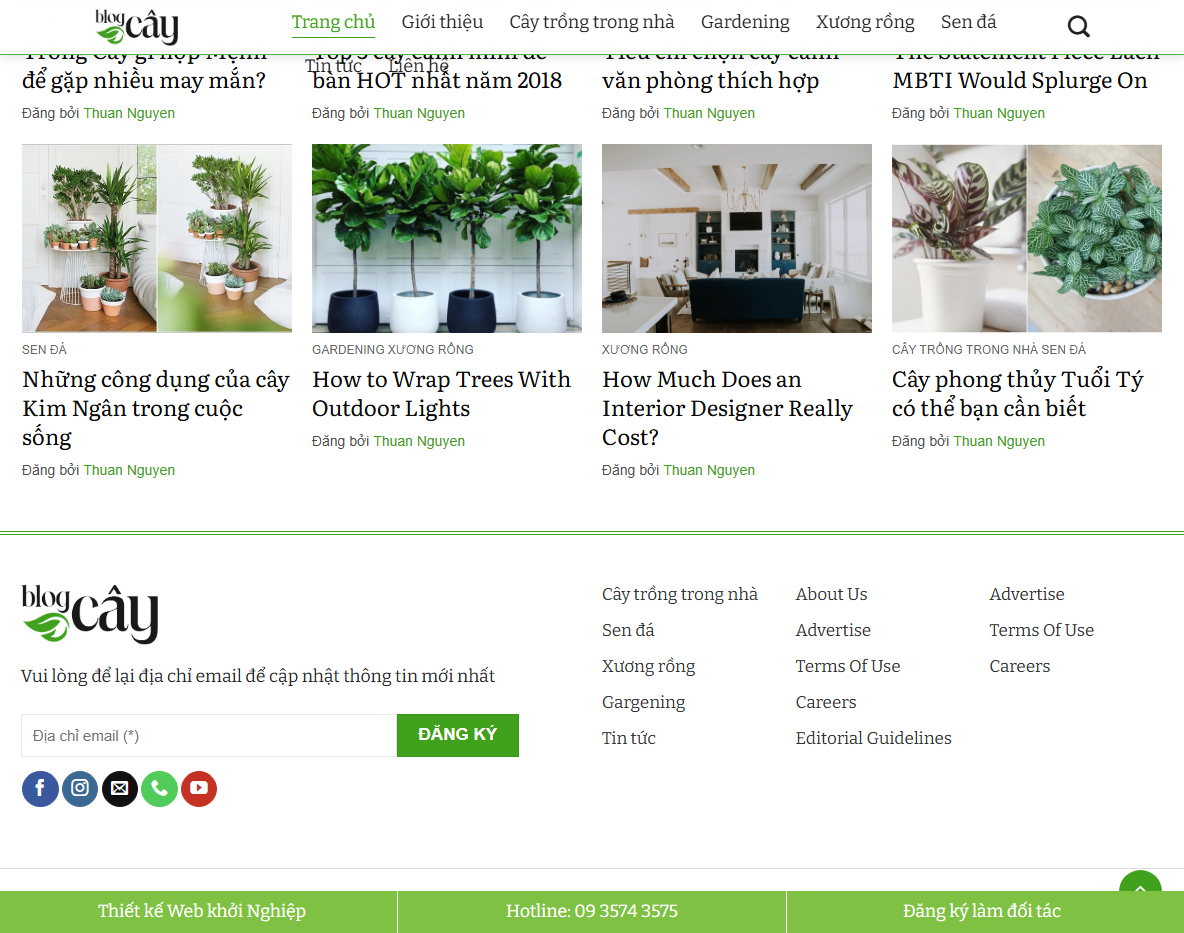 Giao diện quản trị Theme WordPress tin tức 18