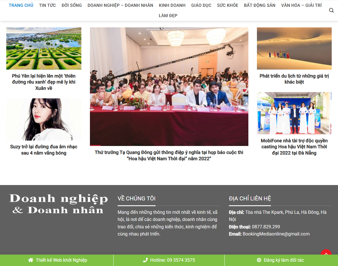 Giao diện responsive Theme WordPress tin tức 19
