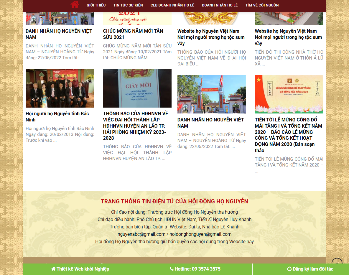 Tính năng Theme WordPress Tin Tức 20