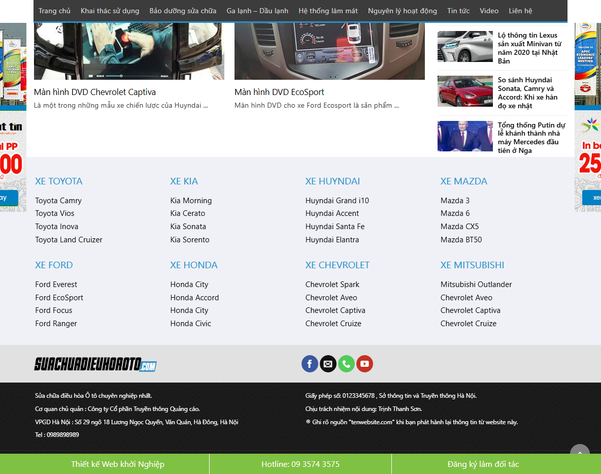 Tính năng quản trị Theme WordPress tin tức 23