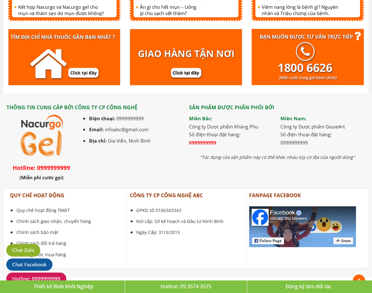 Tính năng theme wordpress tin tức mỹ phẩm affiliate