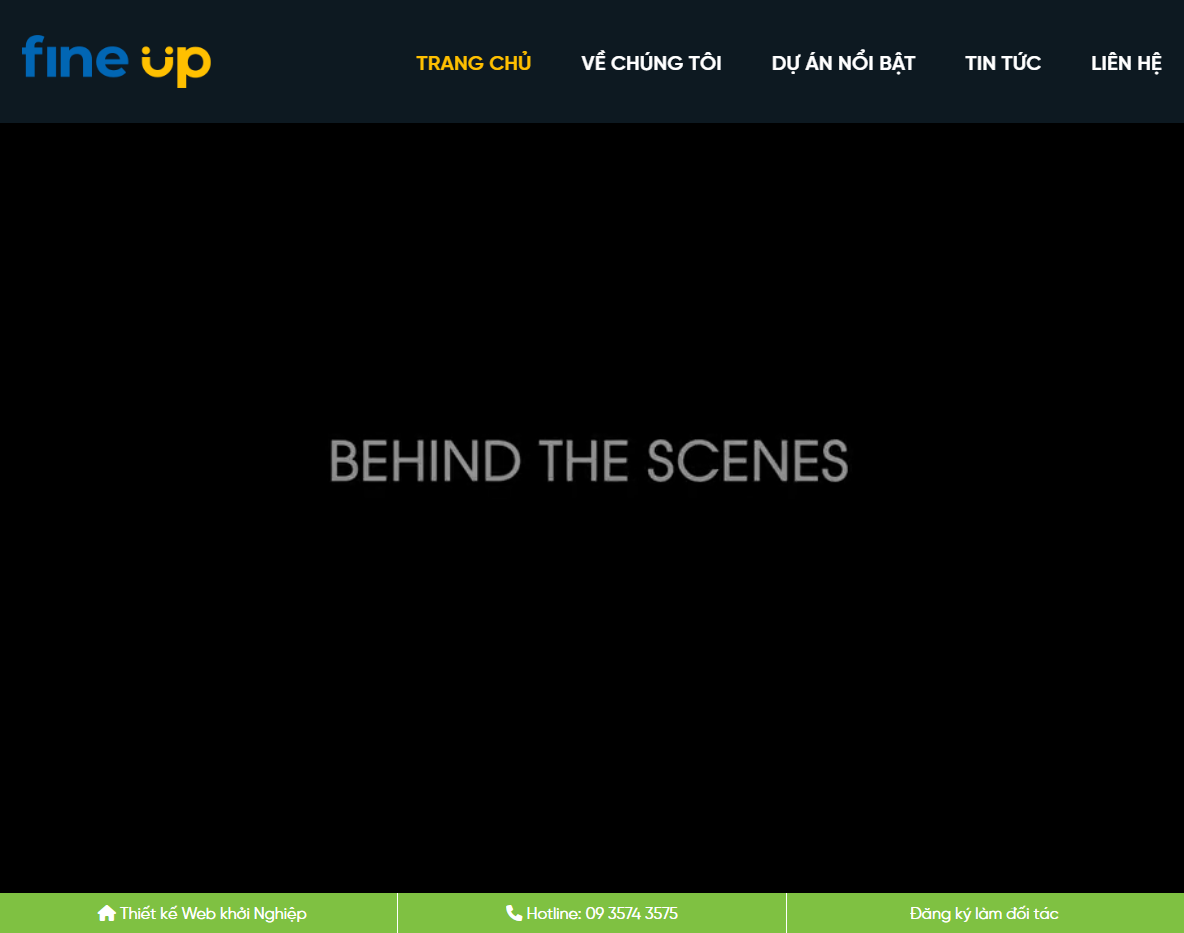 Theme WordPress tổ chức sự kiện 05 - Giao diện trang chủ