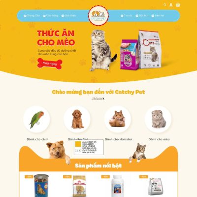 Theme wordpress thú cưng 02