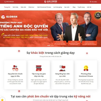 Theme wordpress trung tâm tiếng Trung